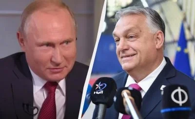 Путін похвалив Орбана за "наїзди" на Україну